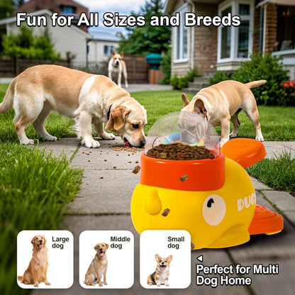 Pet Feeder | Interactive Pet Feeder Toy | Automatic Rotate Dog Food Dispenser
